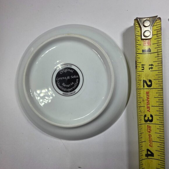 Lorenz & Sohn Bavaria Porcelain coaster trinket dish Decorative mini plate - Picture 4 of 4